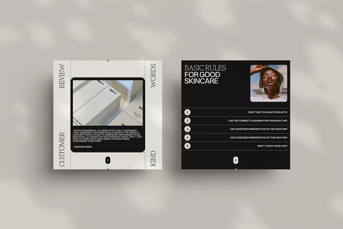 Beauty Social Media Template, a Social Media Template by Moscovita Studio (Photo 15 of 38)