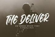The Deliver - An Urban Brush Font, a Blackletter Font by Subectype Studio (Thumbnail 1 of 8)