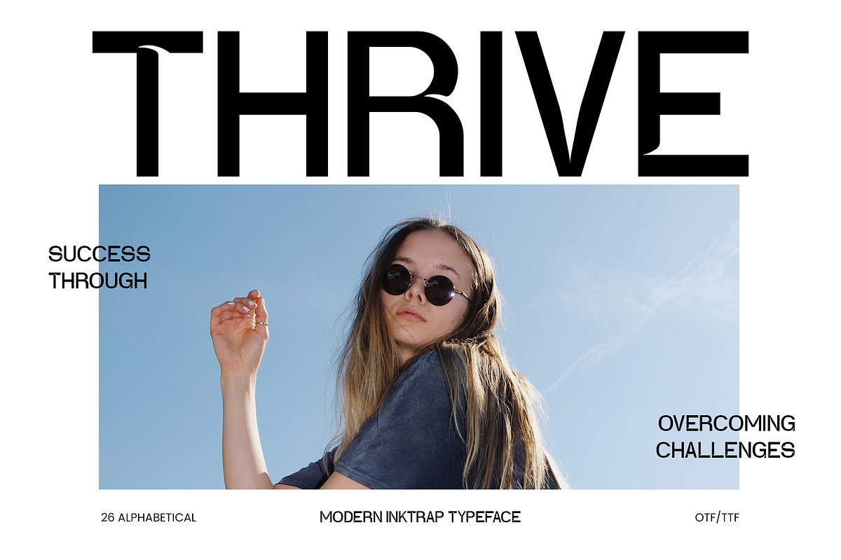 Damaris - Ink Trap Font, a Sans Serif Font by Inviline.co (Photo 8 of 11)