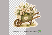 Sloth PNG Clipart Sticker Pack, an Animal Illustration by Nicole Branger Art (Thumbnail 2 of 11)