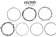 Painted Greenery Wreath Clipart, an Illustration by Wooly Pronto (Thumbnail 2 of 5)