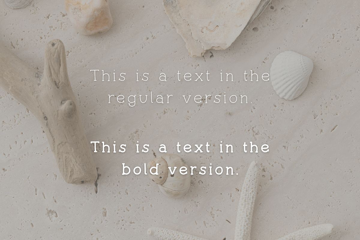 Seashells | A Handwritten Slab, a Slab Serif Font by Vanem Studio (Photo 7 of 9)