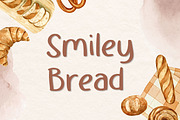 Smiley Bread, a Handwritten Font by Aisyah (Thumbnail 1 of 5)