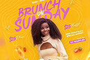 Brunch Sunday Flyer, a Flyer Template by FLYERHIVE (Thumbnail 1 of 3)