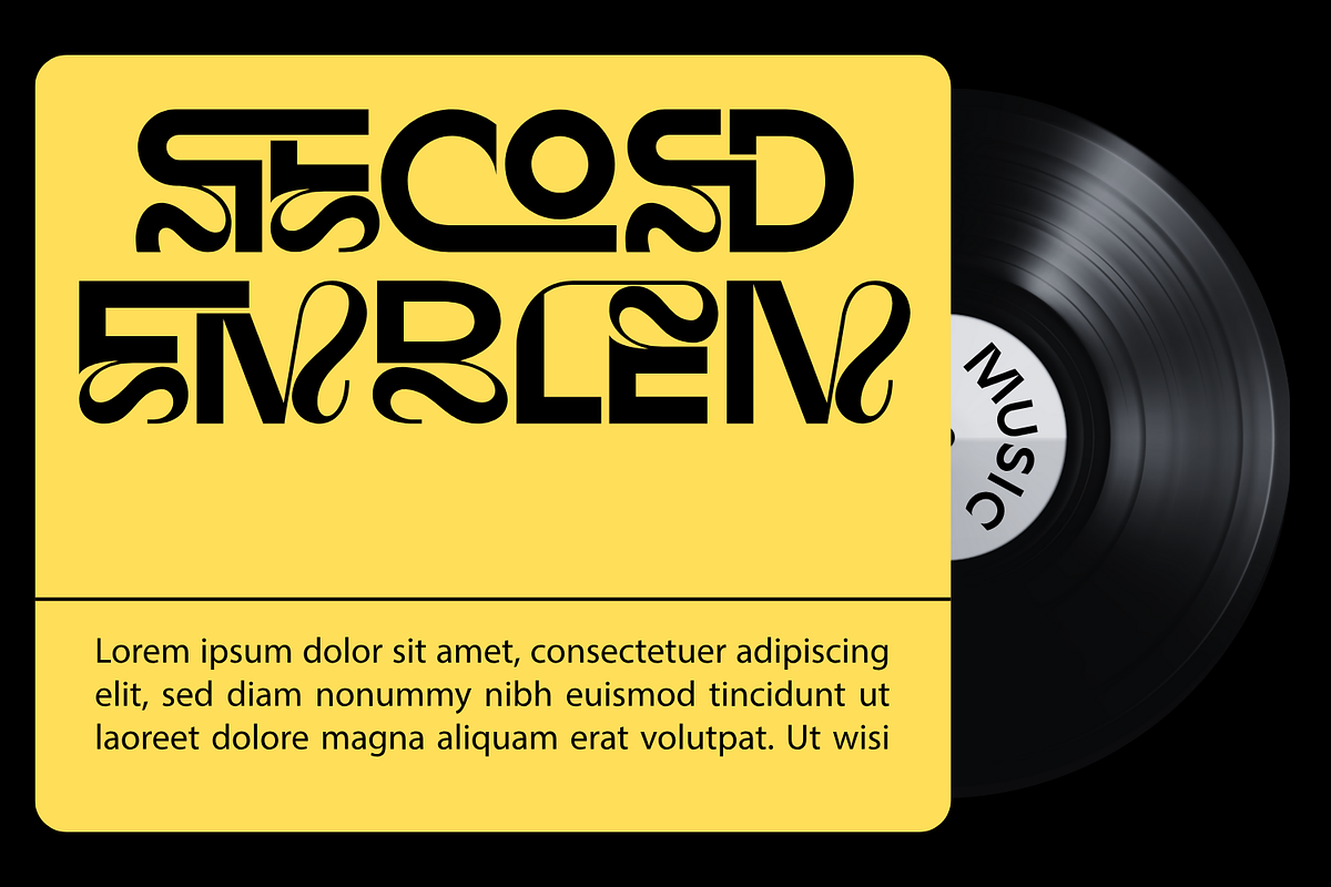 Frescoes Deserve - Geometric Font, a Sans Serif Font by 177Studio (Photo 4 of 8)