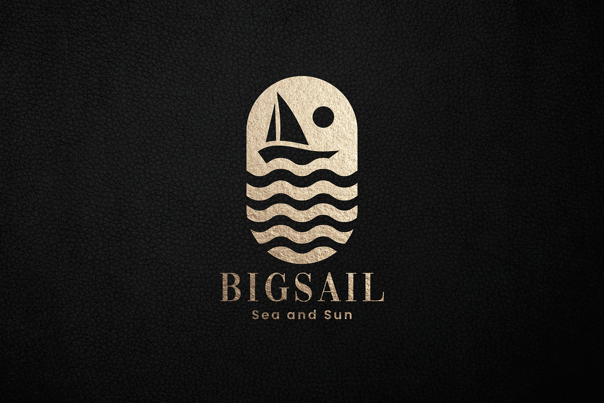 Big Sail Pro Travel Logo, a Branding & Logo Template by Design_Planet (Photo 1 of 5)