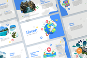 Travel Google Slides Template, a Presentation Template by Flat Icons (Thumbnail 1 of 4)