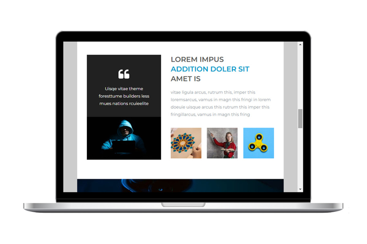 Advert - Newsletter Email Template, an Email Template by QuickArtisan (Photo 3 of 6)
