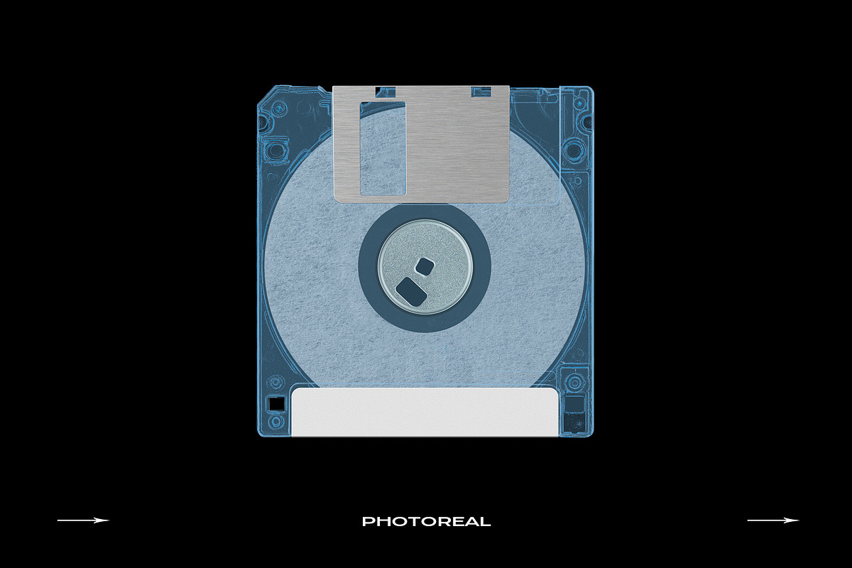 Floppy Disk Mockup Template Bundle, a Product Mockup by PrintPixel (Photo 10 of 28)
