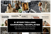 Canva Carousel Instagram Templates, a Graphic by JOA CREATIVE LAB (Thumbnail 1 of 7)