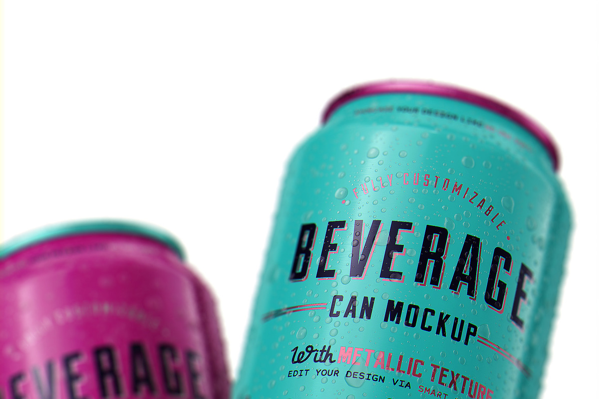 24oz-710ml Can Mockup, an Advertising Mockup by HexenDesigns (Photo 9 of 11)