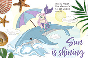 MERMAID VACATION, a Decorative Illustration by FARAWAYKINGDOM (Thumbnail 6 of 11)
