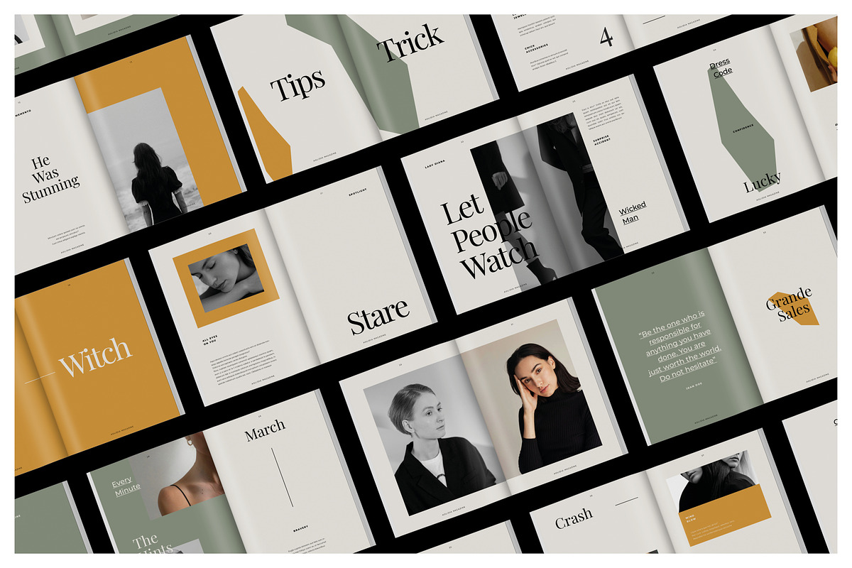 AOLIDIA Editorial Lookbook, a Magazine Template by Arif Tri Ananta (Photo 1 of 14)