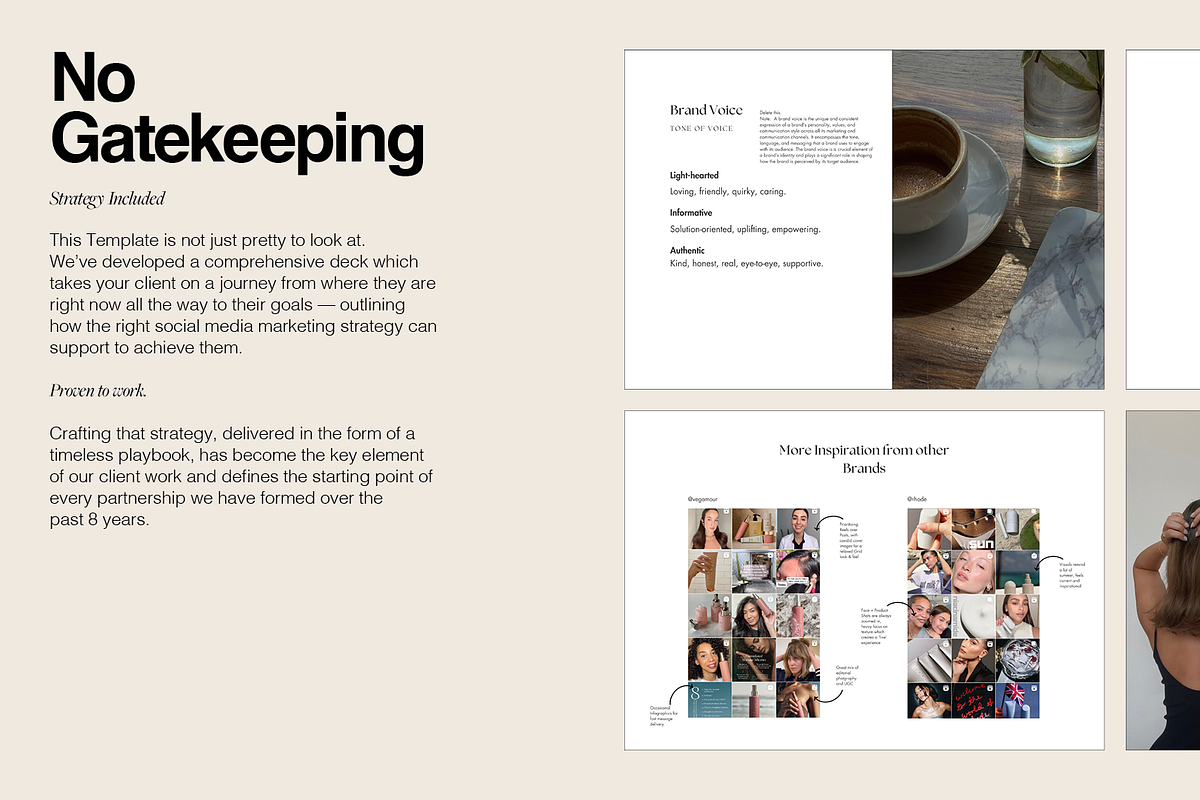 Social Media Strategy Template, a Social Media Template by montanasocials (Photo 5 of 7)