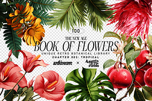 BOOK OF FLOWERS 3 Tropical