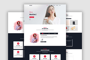 Chloe - Portfolio HTML Template, a Bootstrap Template by nandinigraphics