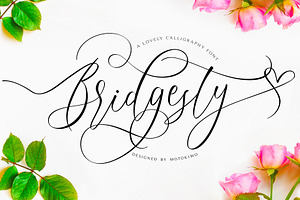 Bridgesty - Lovely Calligraphy Font