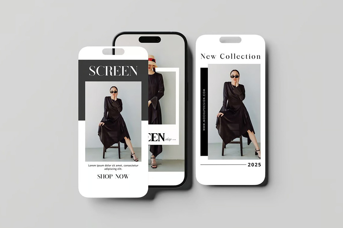iPhone Screen Mockup, an iPhone Mockup by Se٧enStudio (Photo 1 of 5)