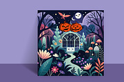 Halloween horror night banner set, a Poster Template by hkmonir (Thumbnail 4 of 4)