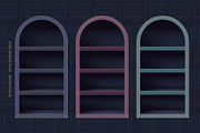 Nocturne Nouveau Branding Kit, a Decorative Illustration by Polar Vectors (Thumbnail 3 of 20)