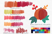 Painterly gouache brushes, a Brush Add-On by Let's Art (Thumbnail 4 of 5)