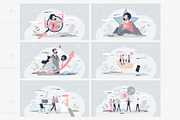 18 Human Resources V2 Concepts, a Person Illustration by VectorMine (Thumbnail 2 of 8)