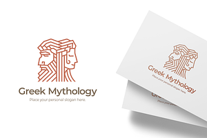 Greek Mythology Zeus Hera Logo