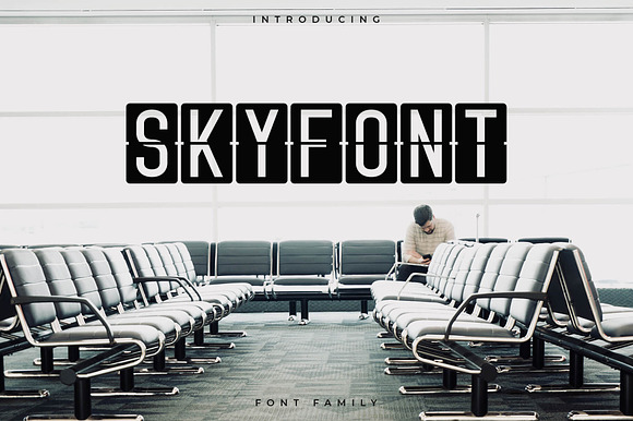 Skyfont Font Family - Sans Serif preview 8