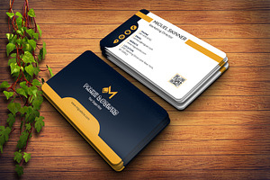 5 In 1 Modern Business Cards, a Business Card Template by FakhiiDesigns