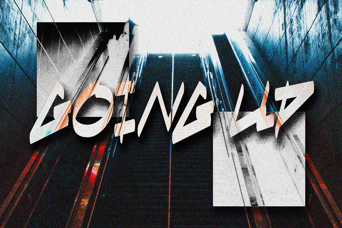 Chrova Futuristic Urban Display Font, a Handwritten Font by ArtiXLabs (Photo 4 of 10)