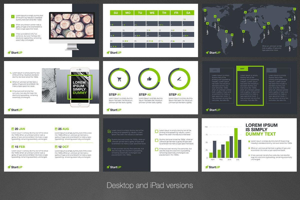 StartUP PowerPoint Template, a Presentation Template by HiSlide.io (Photo 5 of 6)