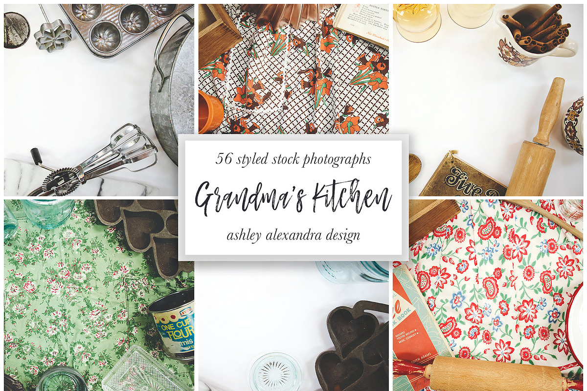 Grandma's Kitchen Photography Bundle, a Social Media Template by Ashley Alexandra Design (Photo 7 of 12)