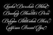 Beautiful Heliography Script, a Script Font by Has_rizal (Thumbnail 4 of 12)