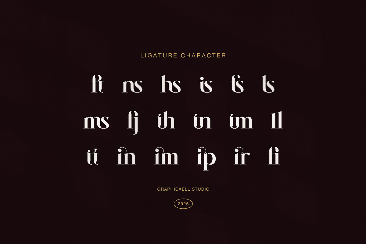 Liftens Elegant Serif Font, a Serif Font by Graphicxell (Photo 8 of 8)