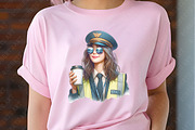 Bus Driver Watercolor Clipart, an Illustration by RobertsArt (Thumbnail 4 of 8)