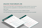 ATS Resume CV Word & Google Docs 45, a Resume Template by MrCam Template Resume|CV (Thumbnail 7 of 8)