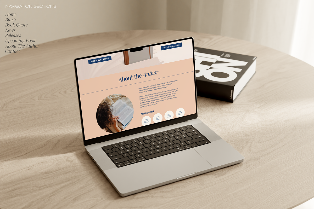 Author Sales Page, a Landing Page Template by Creatif Foundry (Photo 4 of 7)