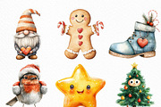 Cute Illustration Christmas PNG, an Illustration by Craft Nest (Thumbnail 5 of 6)