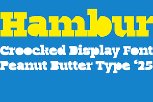 Hambur Display Serif Font