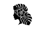 Floral Woman Face Silhouette Bundle, an Illustration by jahid234 (Thumbnail 28 of 31)