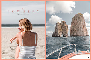 Lightroom Mobile Presets, POWDERY
