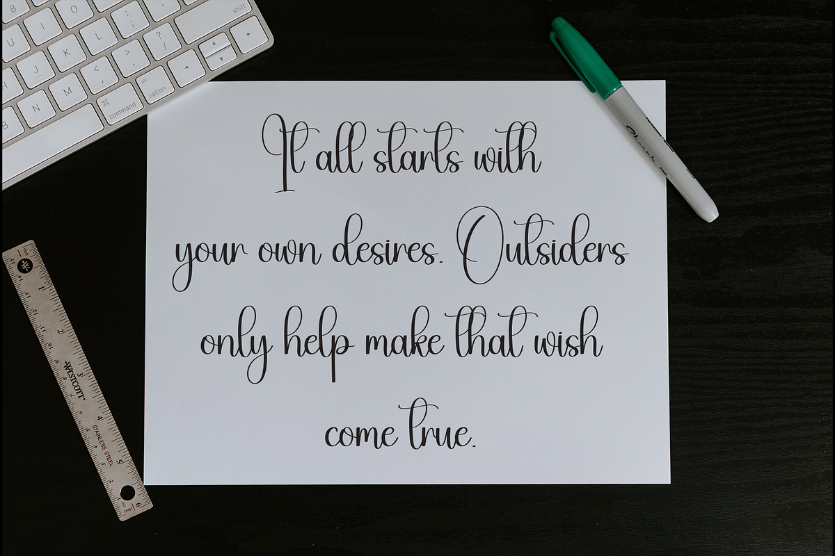 Black | Script Font, a Handwritten Font by Scratchones (Photo 4 of 9)