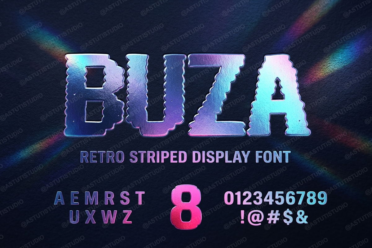 Buza | Elegant & Sophisticated Serif, a Serif Font by Astuti Studio (Photo 22 of 25)