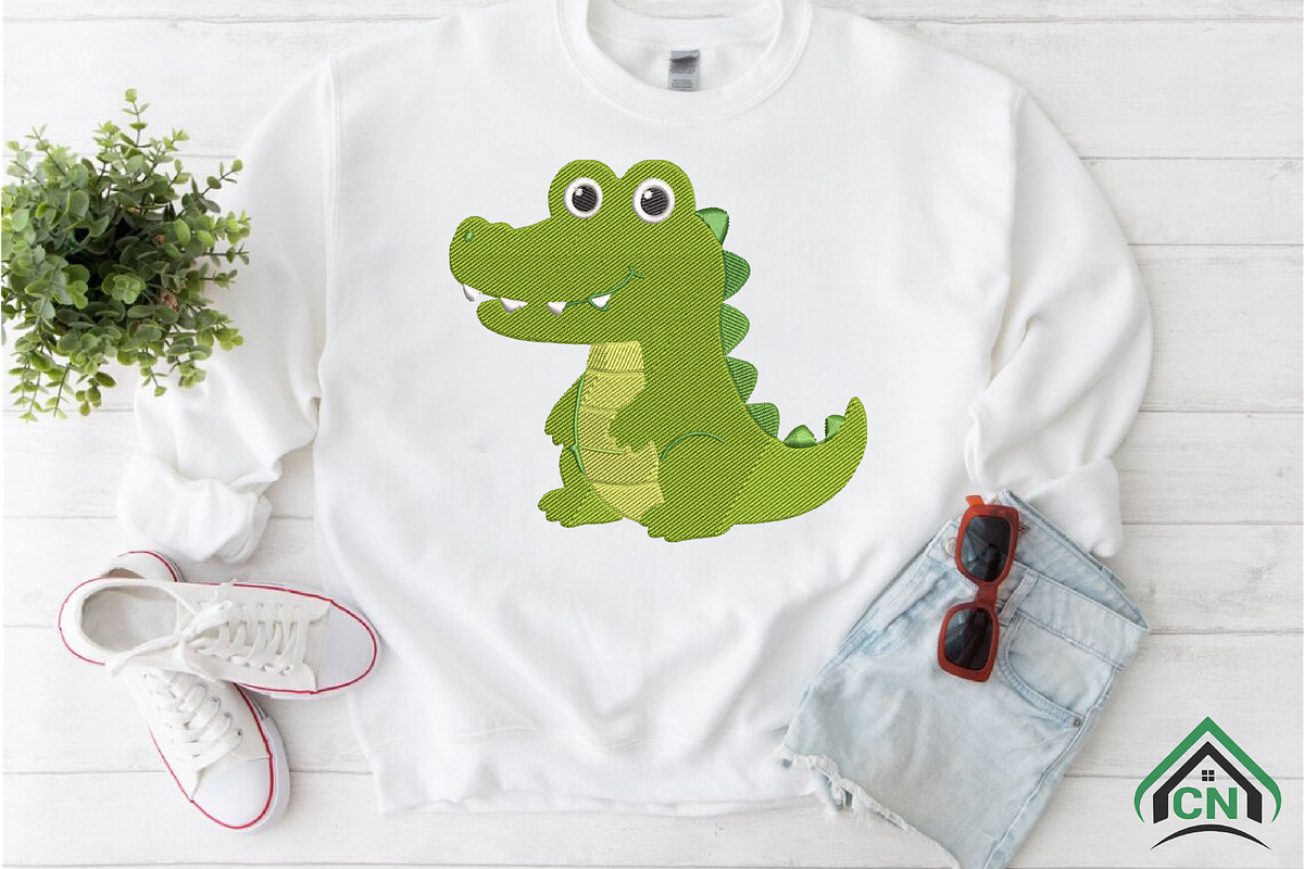 Cute Animal Embroidery Bundle, a Solid Icon by Craft Nest (Photo 2 of 6)