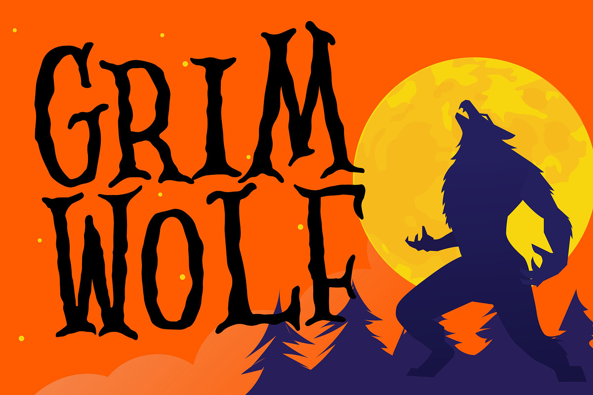 Scary Zombie - Spooky Font preview 3