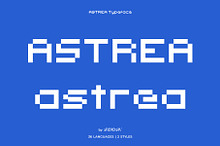Astrea - Pixel Font | Display & Text