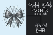 Halloween Spiderweb Black Clipart, a Seasonal Illustration by Rose Art (Thumbnail 6 of 6)