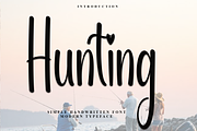 Hunting, a Handwritten Font by InermediaSTUDIO (Thumbnail 1 of 7)