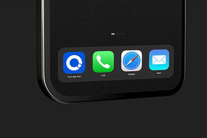 Square App Icon Branding Mockup, a Product Mockup by graphypix