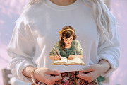Girl Self Care Watercolor Clipart, an Illustration by designcity5 (Thumbnail 5 of 5)